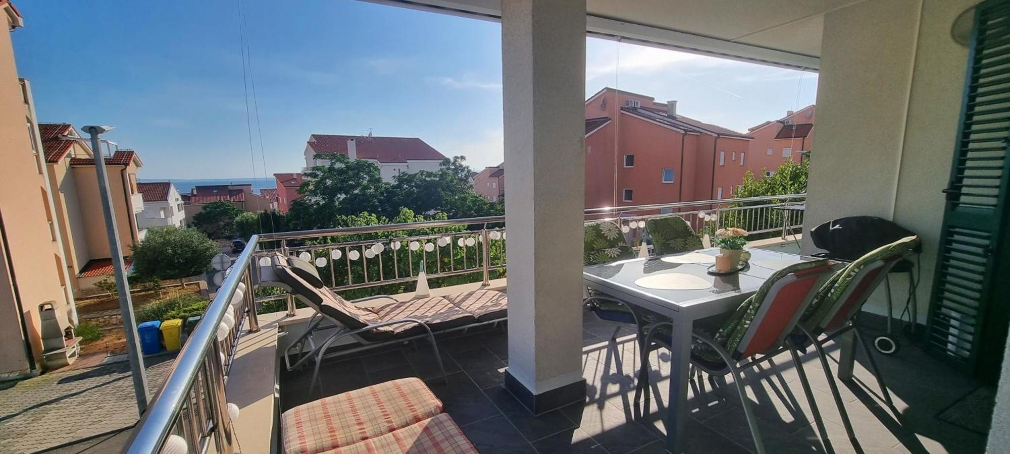 Apartment Zana Novalja Dış mekan fotoğraf